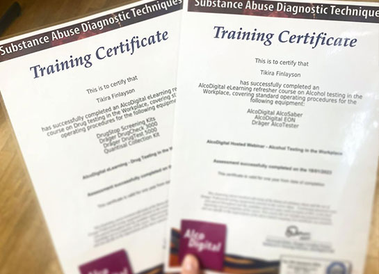 Certified AlcoDigital drug & alcohol testing | EURO-OPS Ltd
