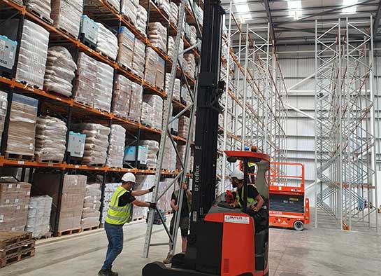 Heavy Duty Racking Installation Services | EURO-OPS Ltd